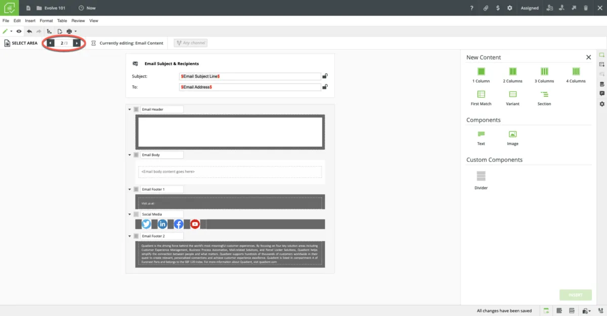 Interface Quadient Inspire: fonctionnalités, prix, alternatives