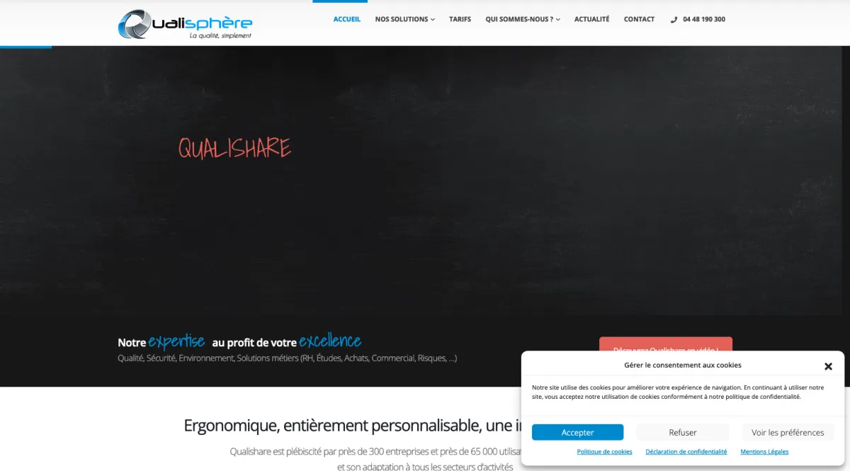 Interface Qualistream : fonctionnalités, prix, alternatives