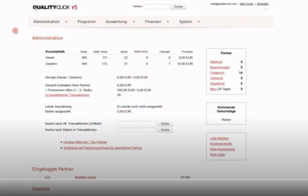 Notre avis sur QualityClick : un logiciel d'affiliation (referral marketing) à découvrir