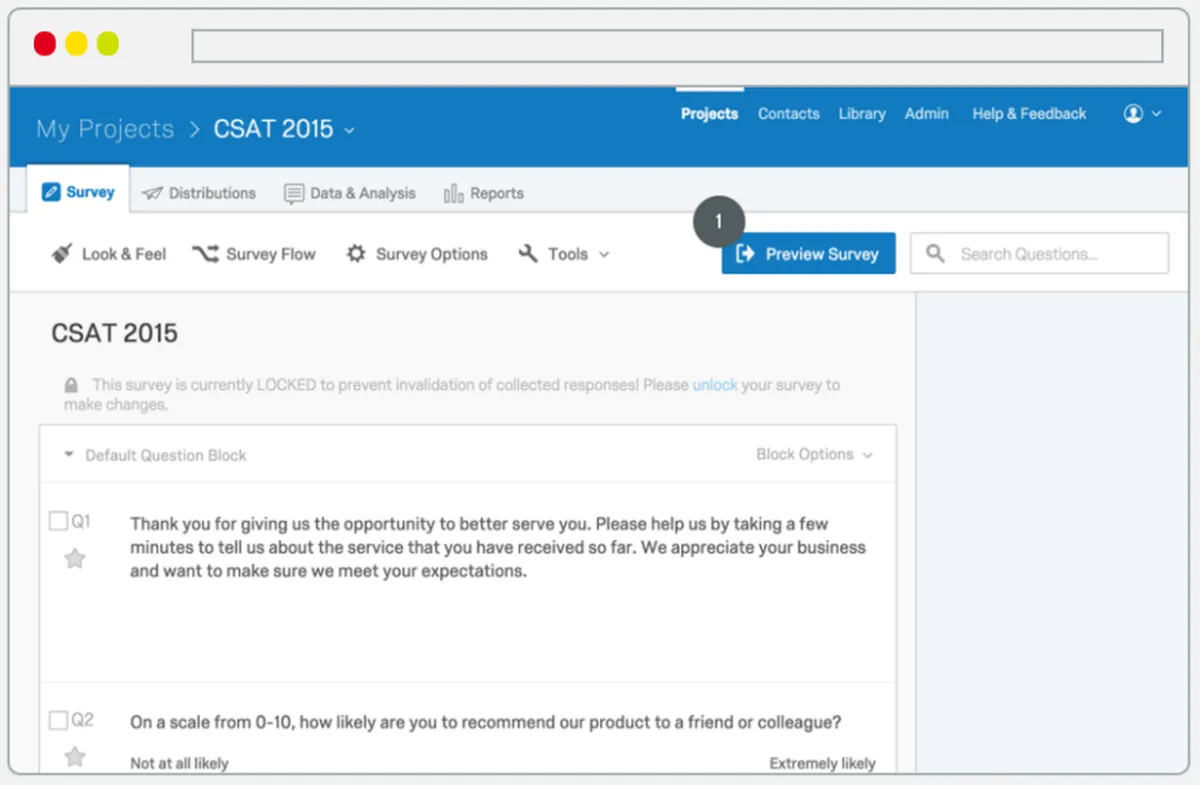 Notre avis sur Qualtrics Insight Platform : un logiciel d'enquête / sondage / questionnaire à découvrir