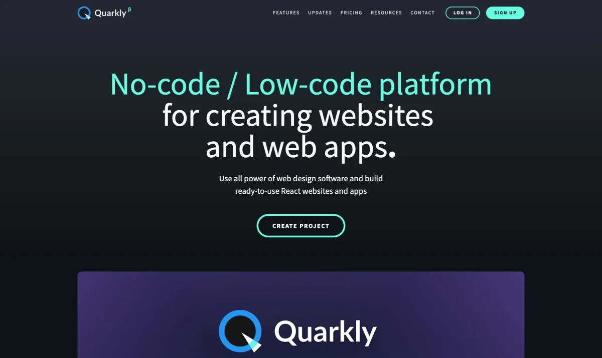 Interface Quarkly : image, ergonomie, alternatives