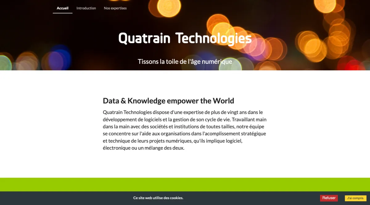 Interface Quatrain Technologies : fonctionnalités, prix, alternatives