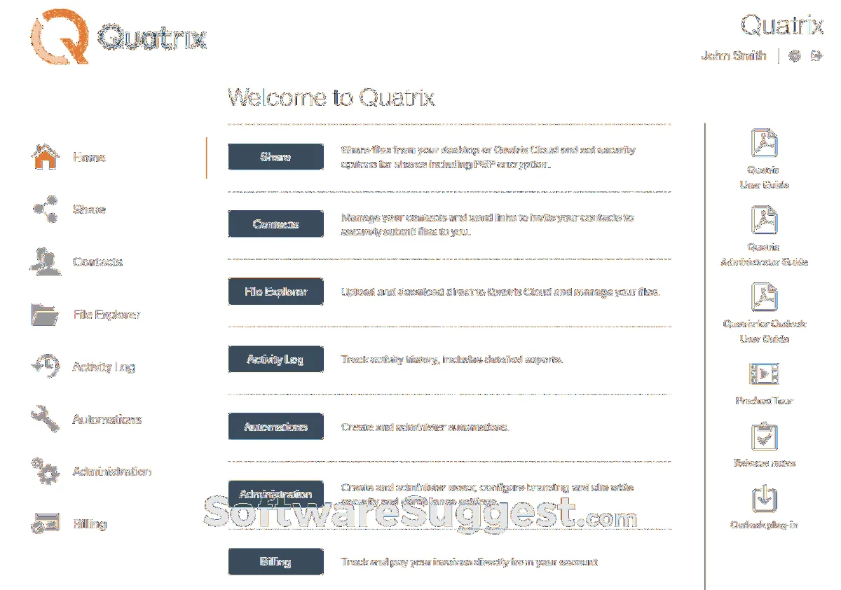 Notre avis sur Quatrix : un logiciel de stockage / partage fichiers à découvrir