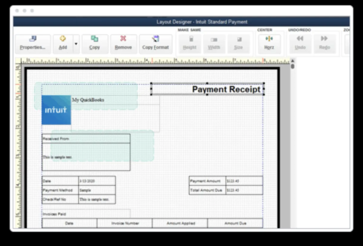 Interface QuickBooks Pro: image, ergonomie, alternatives