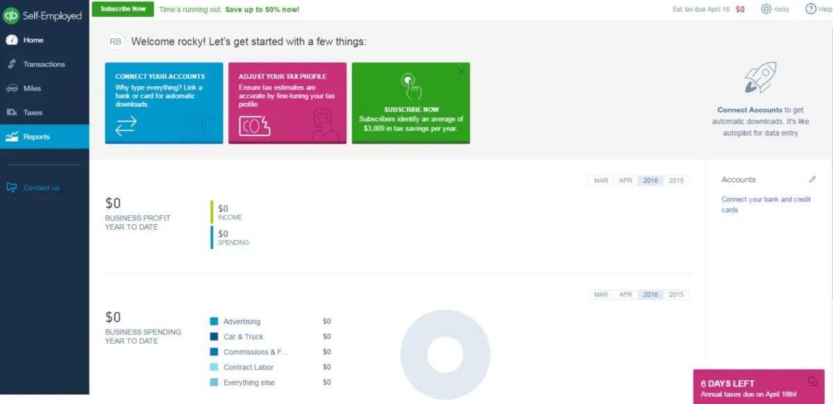 QuickBooks Self-Employed: avis sur le logiciel de comptabilité: fonctionnalités, avantages, inconvénients et tarifs