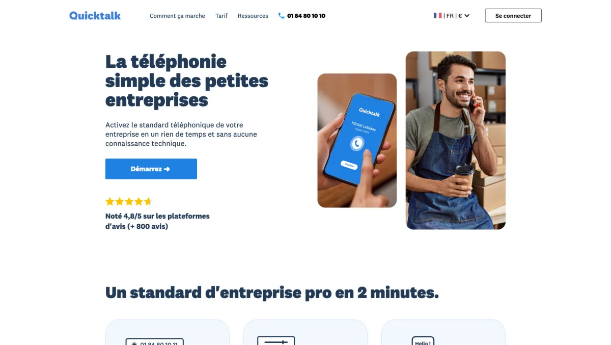 Interface Quicktalk : image, ergonomie, alternatives