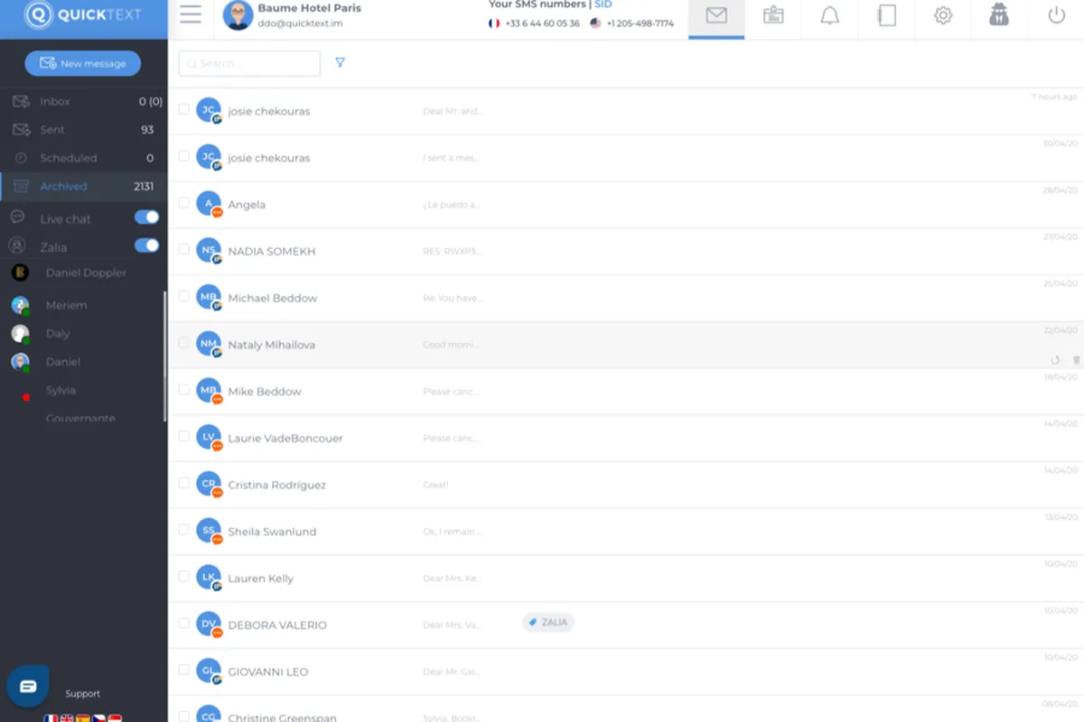 Quicktext: avis sur le logiciel d'intelligence artificielle (IA): fonctionnalités, avantages, inconvénients et tarifs Quicktext: avis sur le logiciel d'intelligence artificielle (IA): fonctionnalités, avantages, inconvénients et tarifs