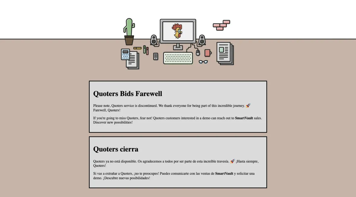 Interface Quoters : image, ergonomie, alternatives Interface Quoters : image, ergonomie, alternatives