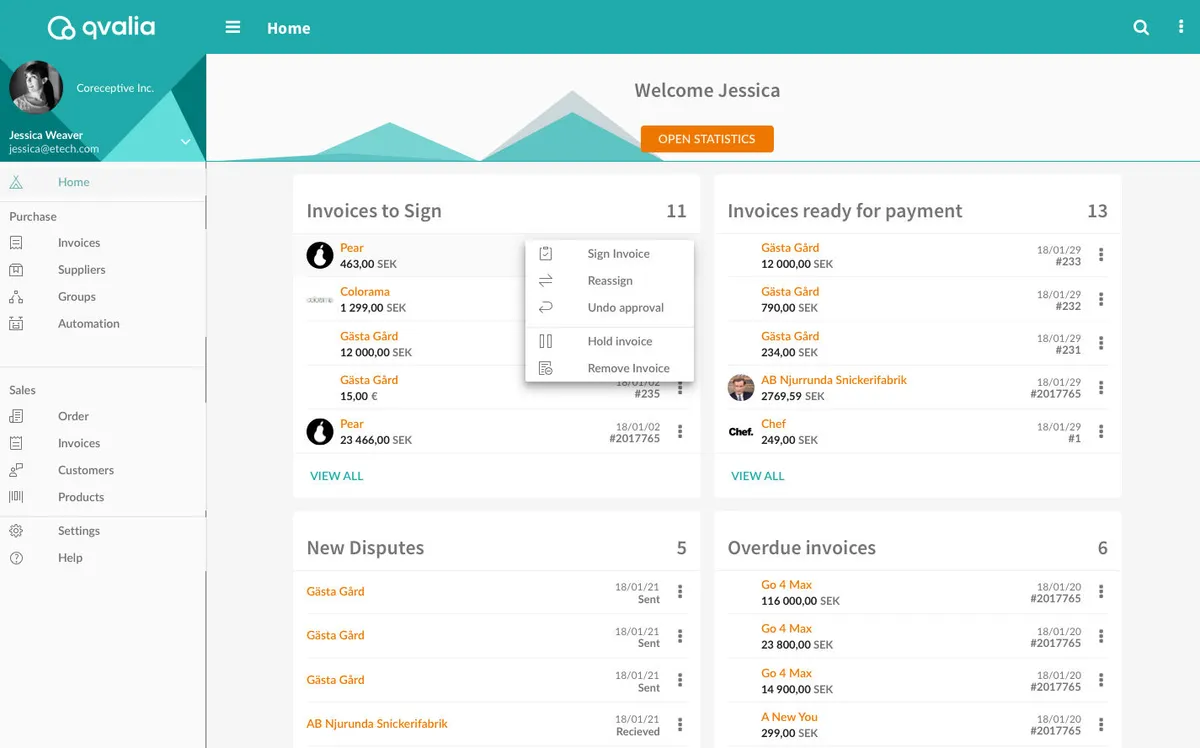Notre avis sur Qvalia : un logiciel de facturation à découvrir