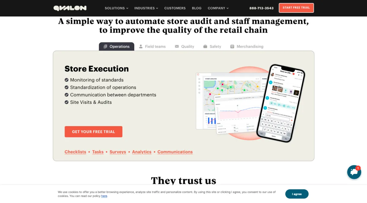 Interface QVALON : fonctionnalités, prix, alternatives