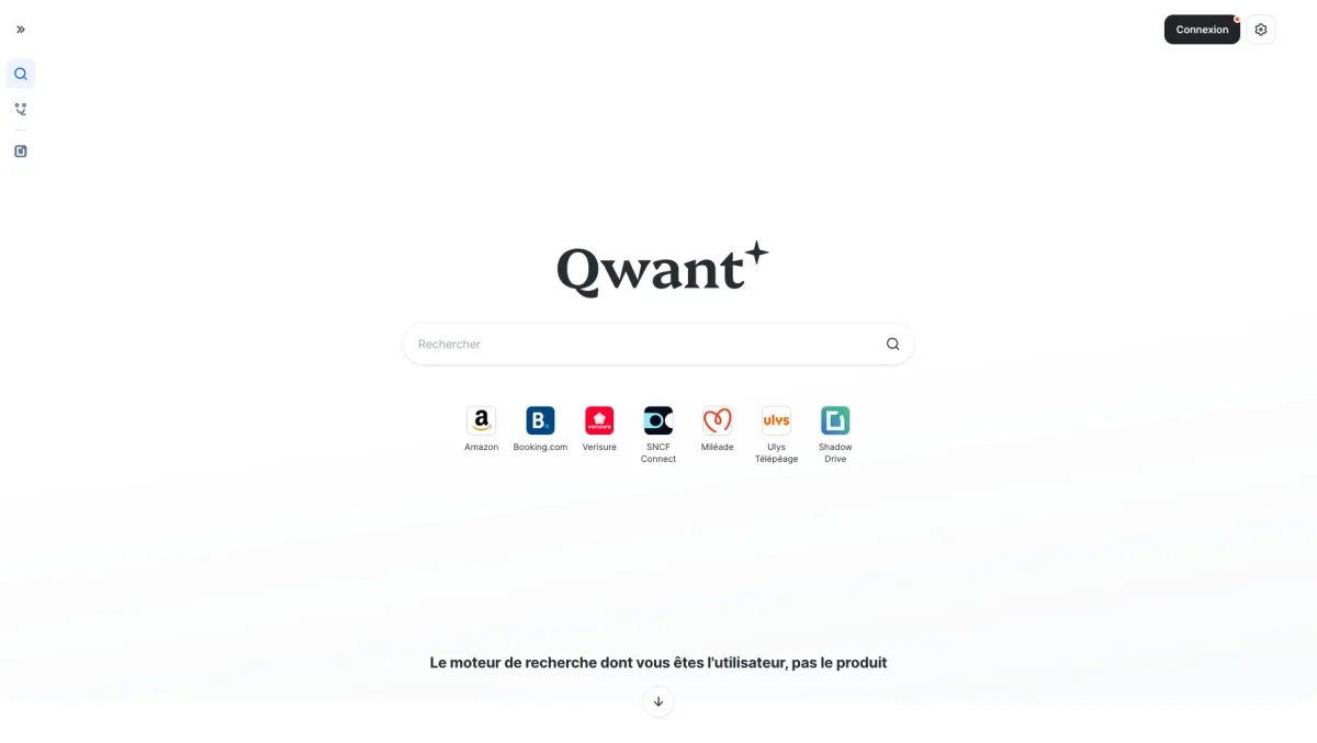 Interface Qwant : fonctionnalités, prix, alternatives