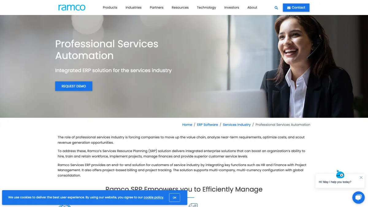 Interface Ramco Aviation : fonctionnalités, prix, alternatives