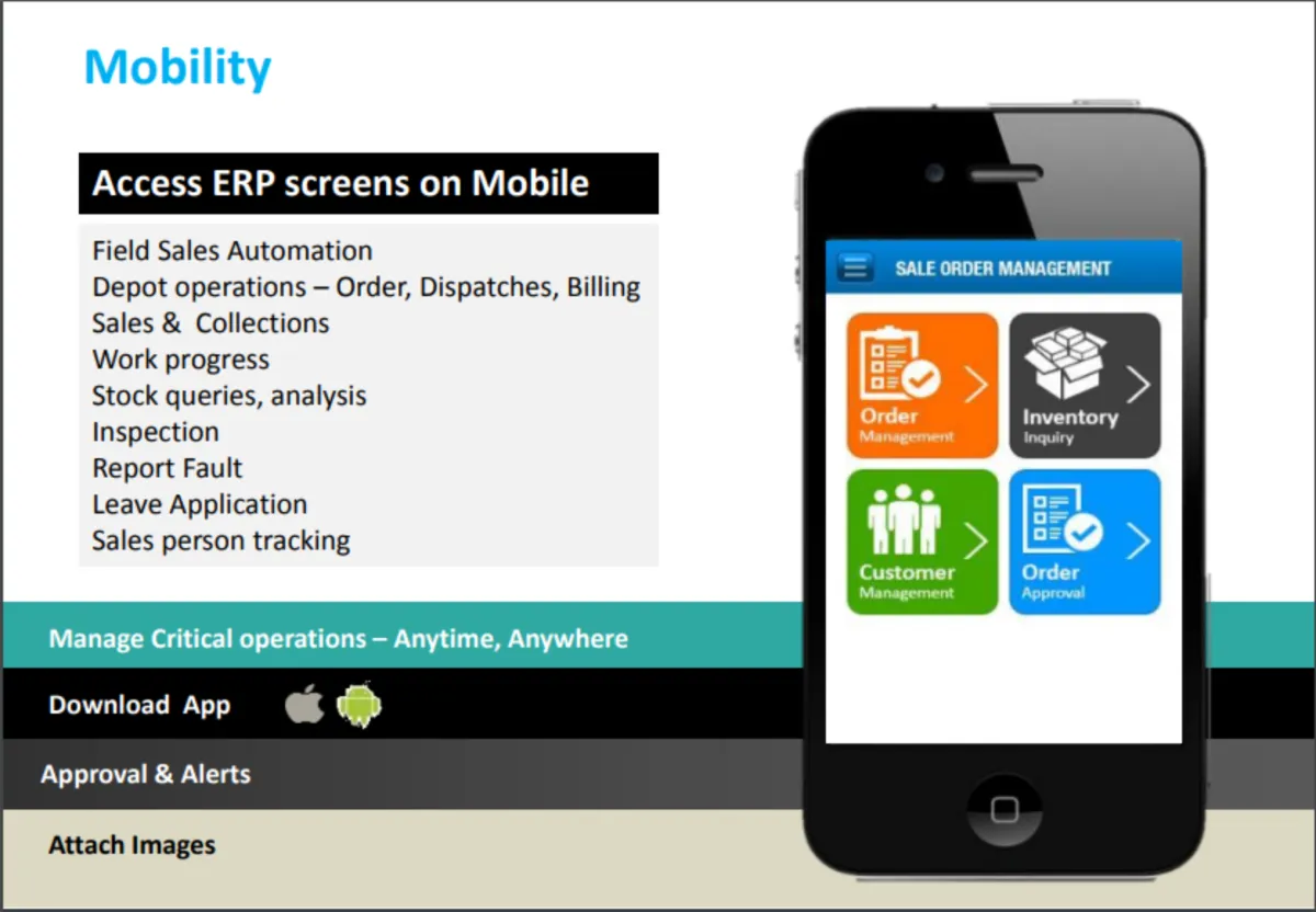 Interface Ramco ERP: image, ergonomie, alternatives