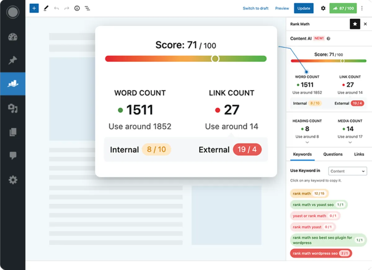 Notre avis sur Rank Math : un logiciel de référencement gratuit (SEO: search engine optimization) à découvrir
