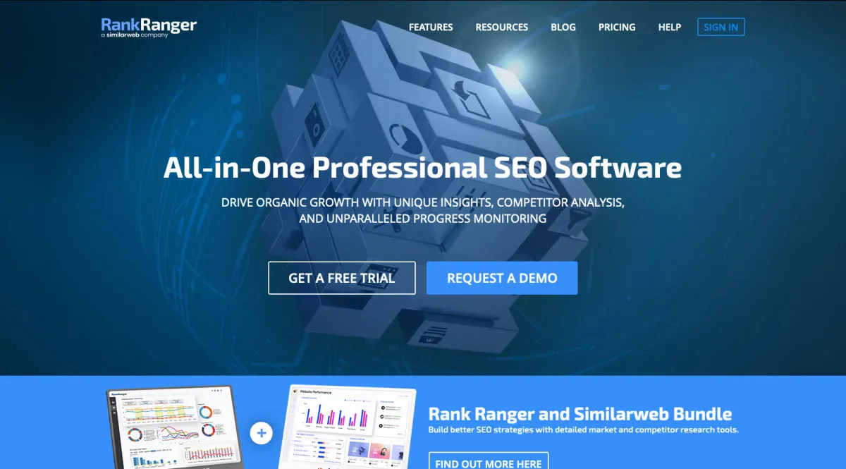 Interface Rank Ranger : fonctionnalités, prix, alternatives