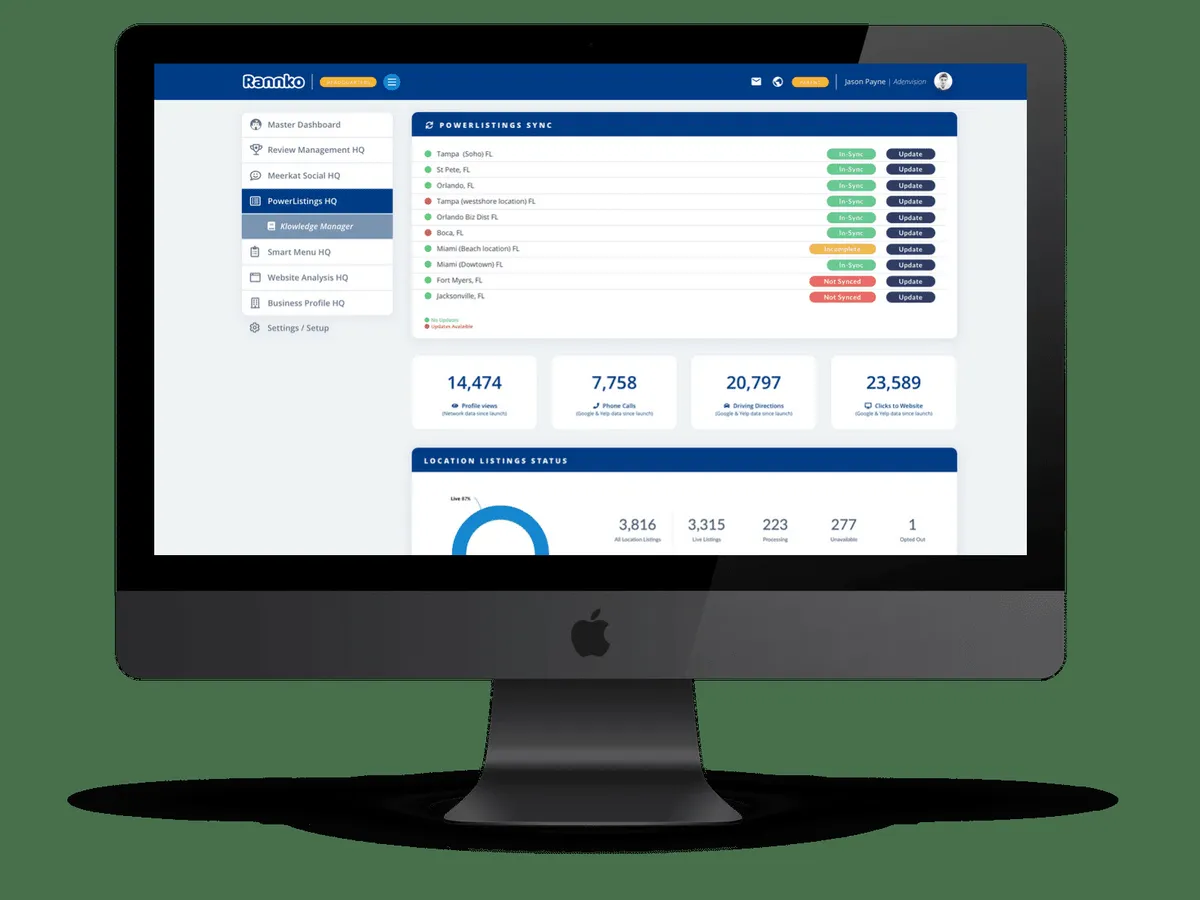 Interface Rannko: fonctionnalités, prix, alternatives