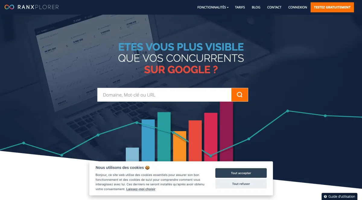 Interface Ranxplorer : fonctionnalités, prix, alternatives Interface Ranxplorer : fonctionnalités, prix, alternatives
