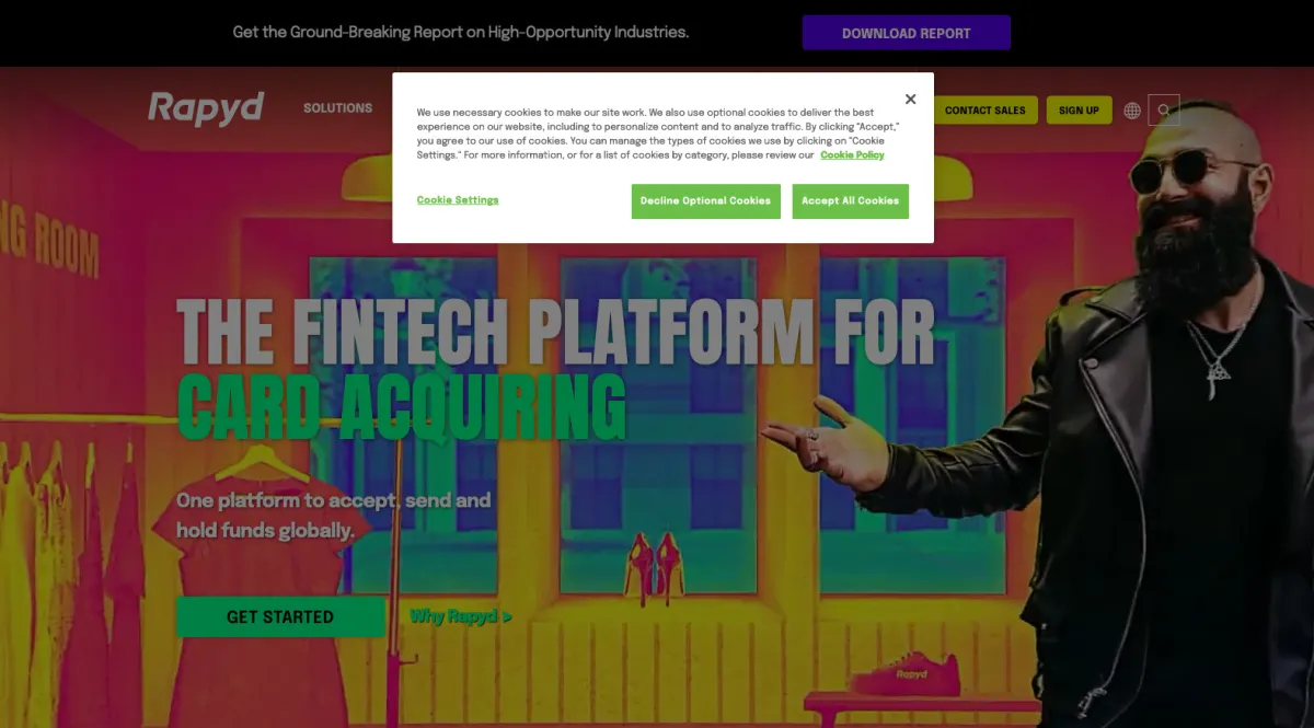 Interface Rapyd : fonctionnalités, prix, alternatives