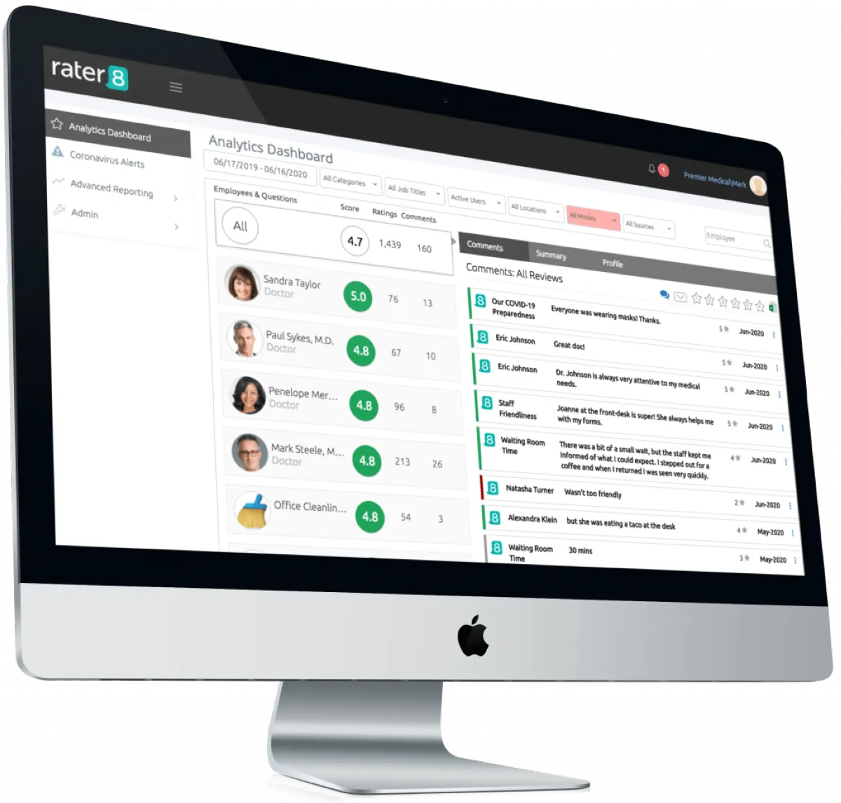 Notre avis sur rater8 : un logiciel de gestion des patients à découvrir