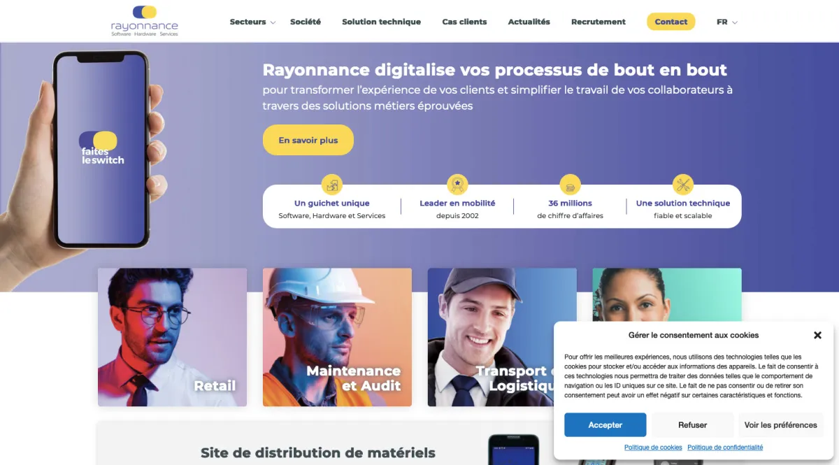 Interface Rayonnance : fonctionnalités, prix, alternatives