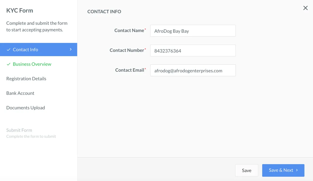 Interface Razorpay: fonctionnalités, prix, alternatives