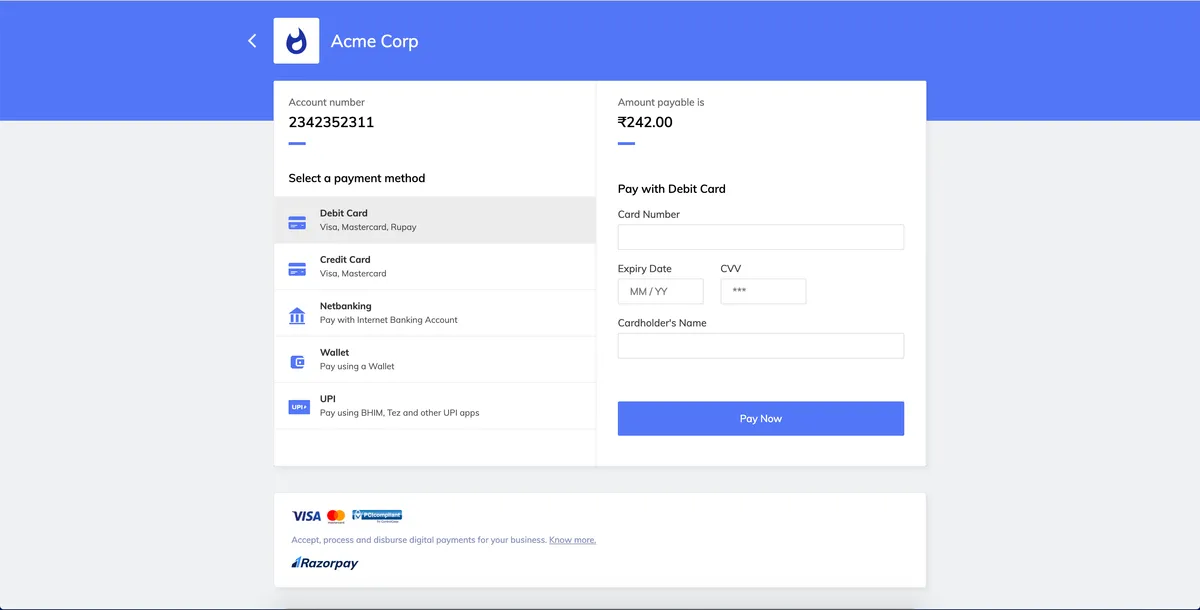 Notre avis sur Razorpay : un logiciel RH (gestion des ressources humaines) à découvrir