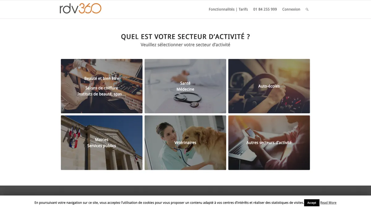 Interface RDV360 : fonctionnalités, prix, alternatives