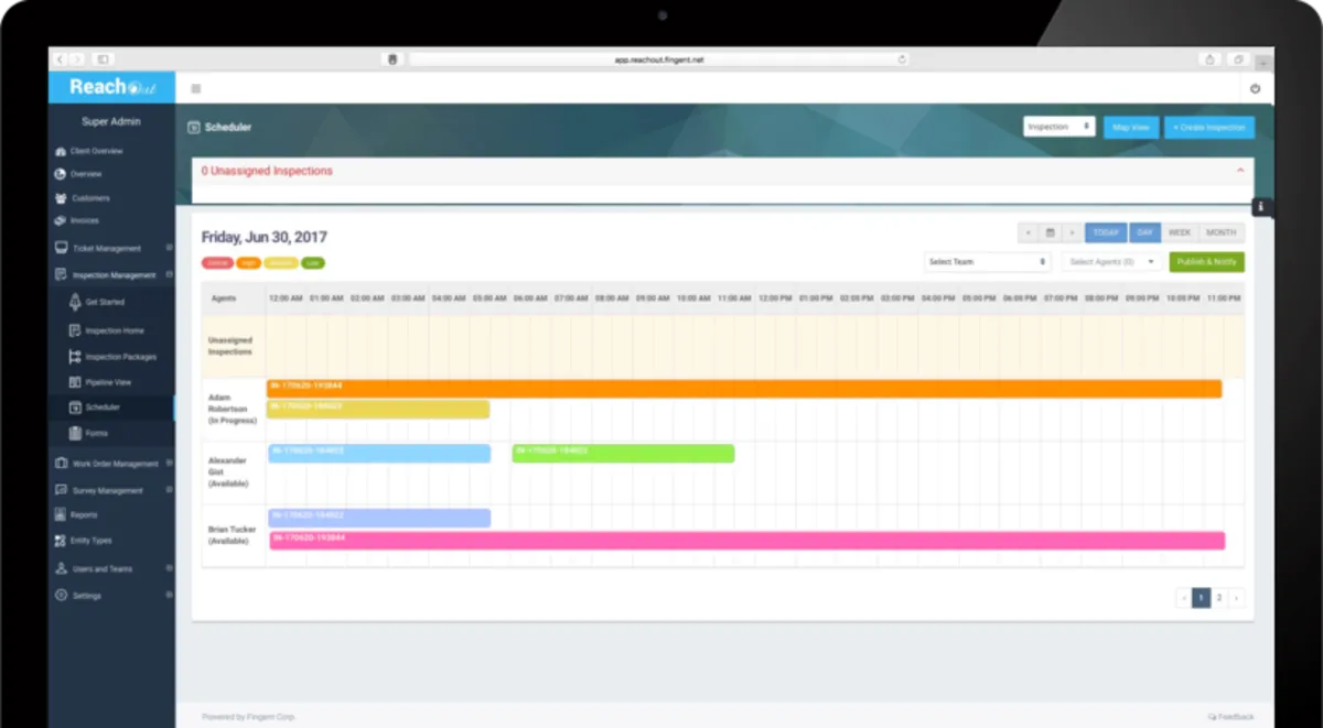 Notre avis sur ReachOut : un logiciel de gestion des interventions et tournées sur le terrain (FSM: field service) à découvrir