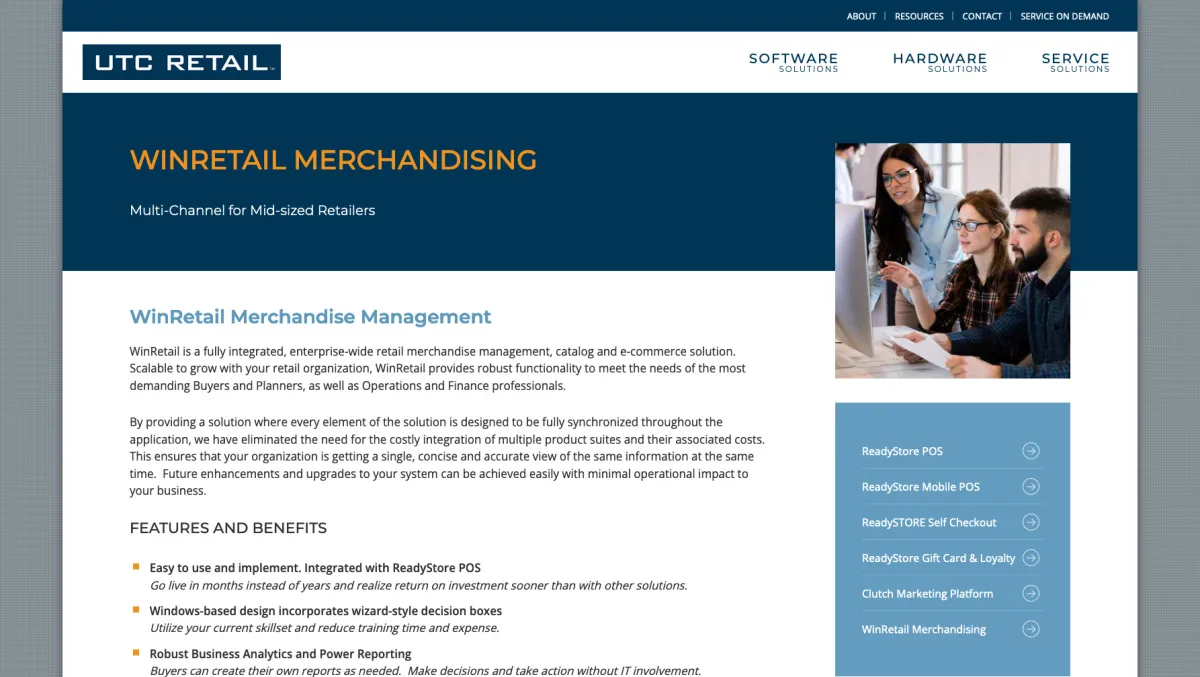 Interface ReadyStore : fonctionnalités, prix, alternatives