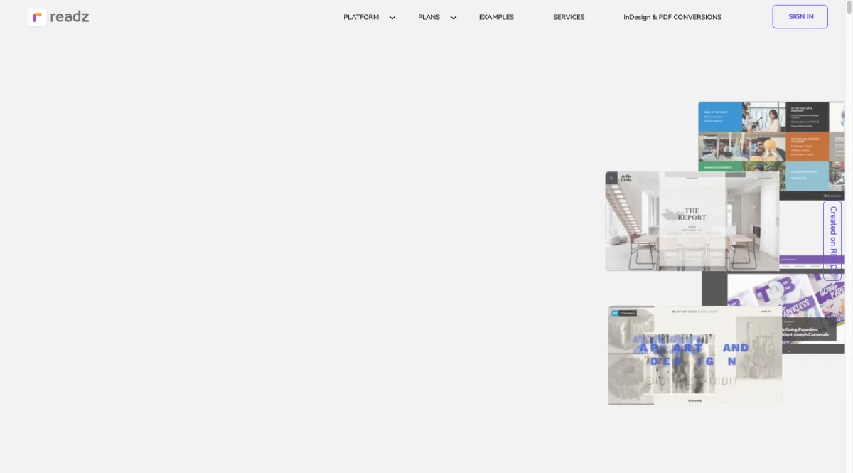 Interface Readz : fonctionnalités, prix, alternatives