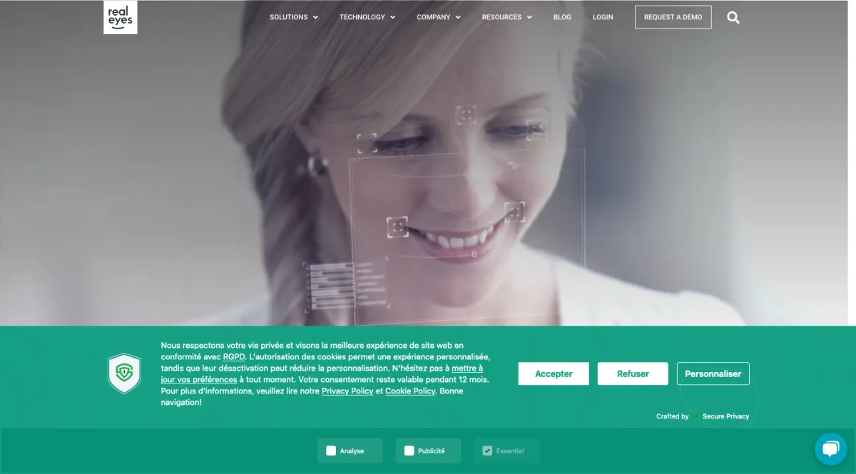 Interface Realeyes : fonctionnalités, prix, alternatives