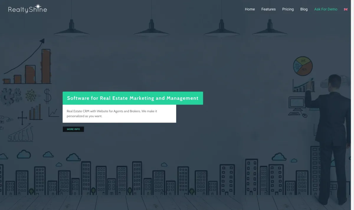 Interface Realty Shine : fonctionnalités, prix, alternatives