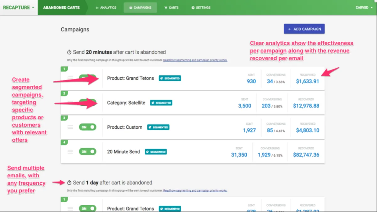 Interface Recapture: fonctionnalités, prix, alternatives