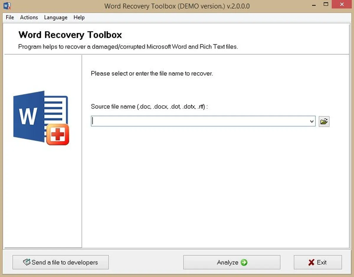 Notre avis sur Recovery Toolbox for Word : un logiciel utilitaire pour ordinateur à découvrir Notre avis sur Recovery Toolbox for Word : un logiciel utilitaire pour ordinateur à découvrir