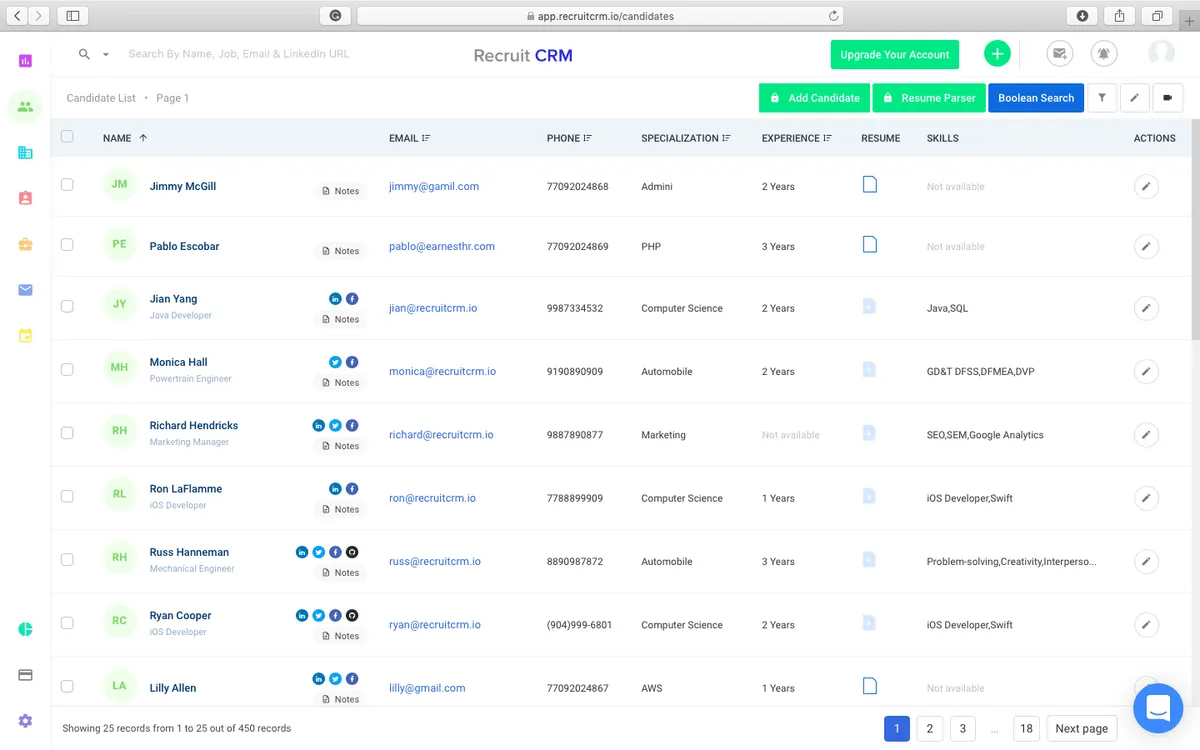 Recruit CRM: avis sur le logiciel ATS (applicant tracking system / suivi des candidatures): fonctionnalités, avantages, inconvénients et tarifs Recruit CRM: avis sur le logiciel ATS (applicant tracking system / suivi des candidatures): fonctionnalités, avantages, inconvénients et tarifs