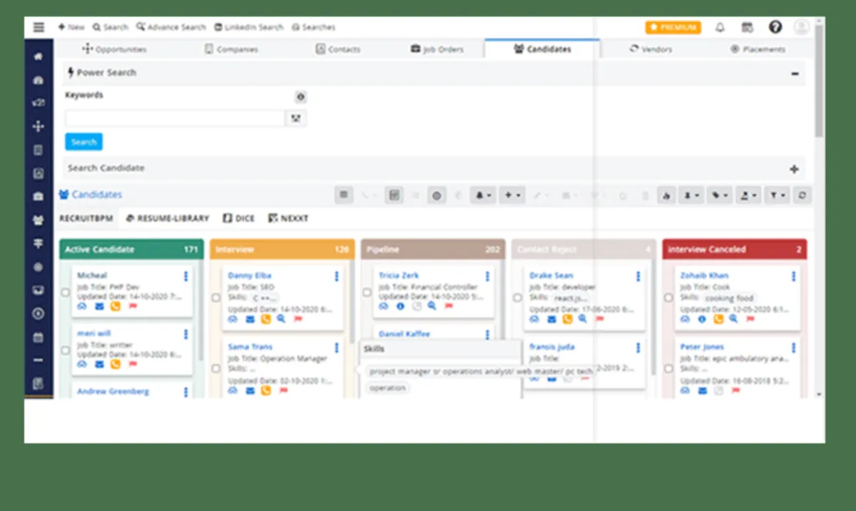 Notre avis sur RecruitBPM : un logiciel ATS (applicant tracking system / suivi des candidatures) à découvrir