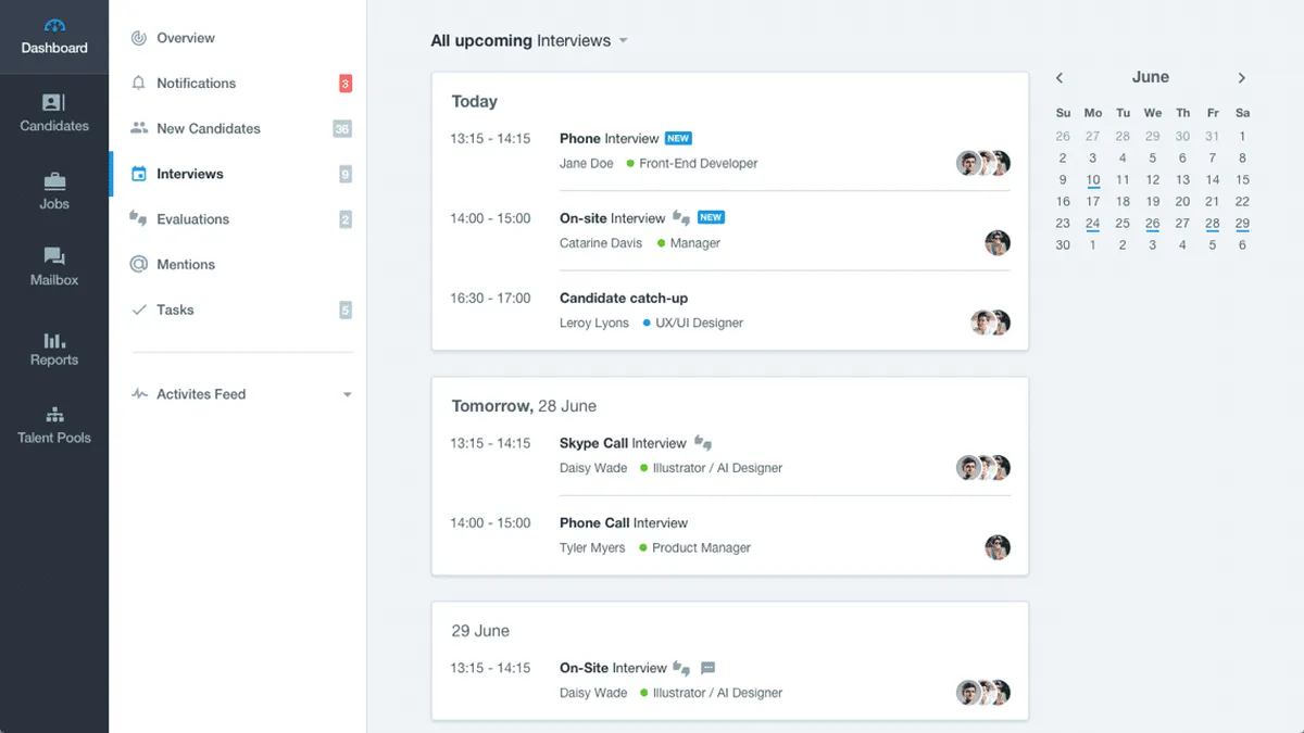 Notre avis sur Recruitee : un logiciel ATS (applicant tracking system / suivi des candidatures) à découvrir