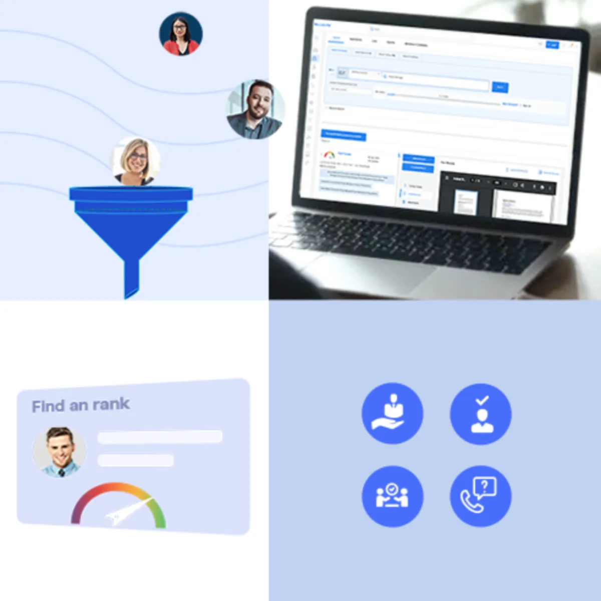 Interface RecruiterPM: fonctionnalités, prix, alternatives