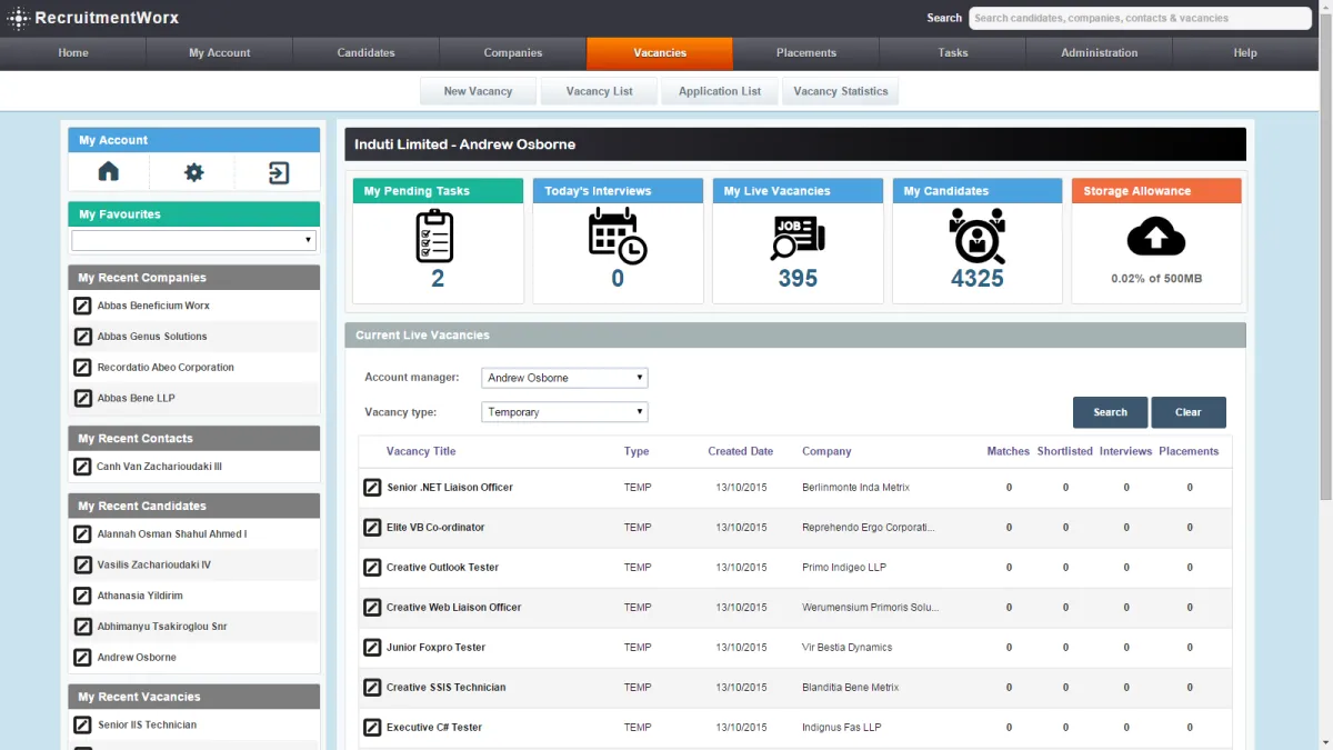 Notre avis sur RecruitmentWorx : un logiciel RH (gestion des ressources humaines) à découvrir Notre avis sur RecruitmentWorx : un logiciel RH (gestion des ressources humaines) à découvrir