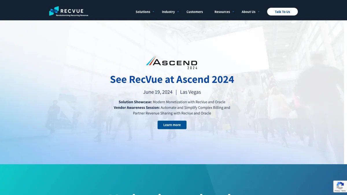 Interface RecVue : fonctionnalités, prix, alternatives