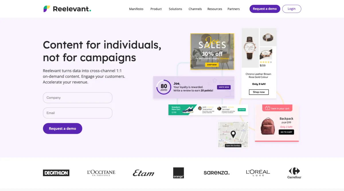 Interface Reelevant : fonctionnalités, prix, alternatives