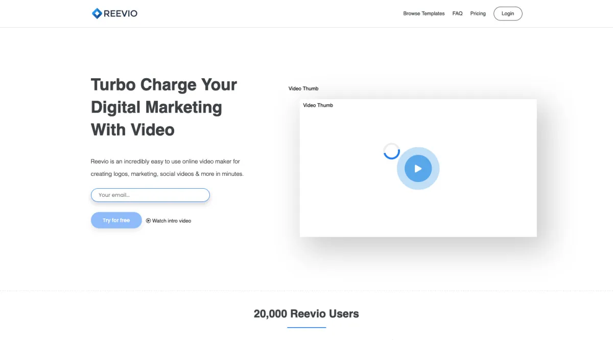 Interface Reevio : image, ergonomie, alternatives