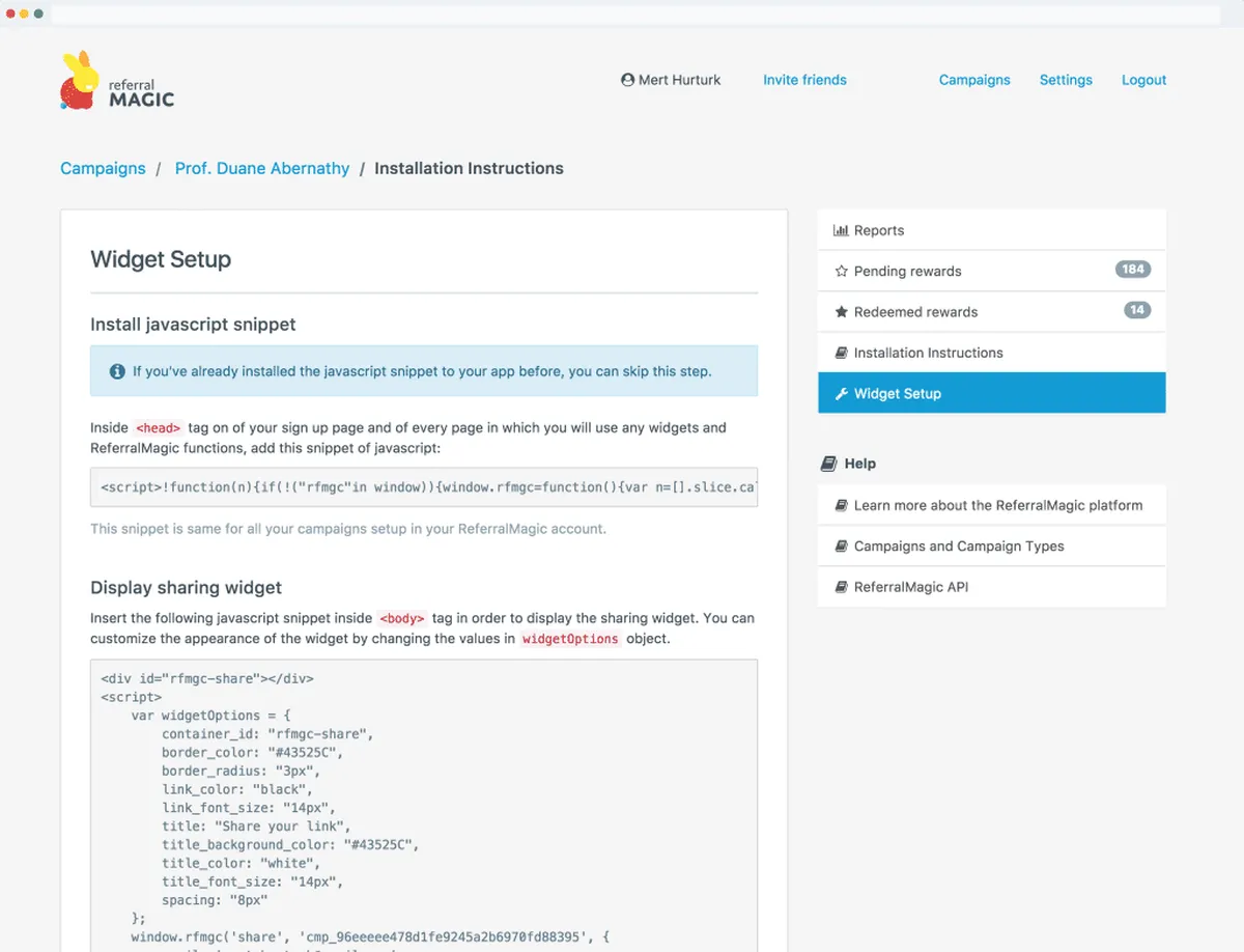 Notre avis sur ReferralMagic : un logiciel d'affiliation (referral marketing) à découvrir