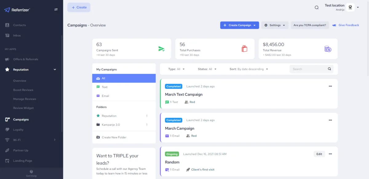 Notre avis sur Referrizer : un logiciel de marketing automation à découvrir