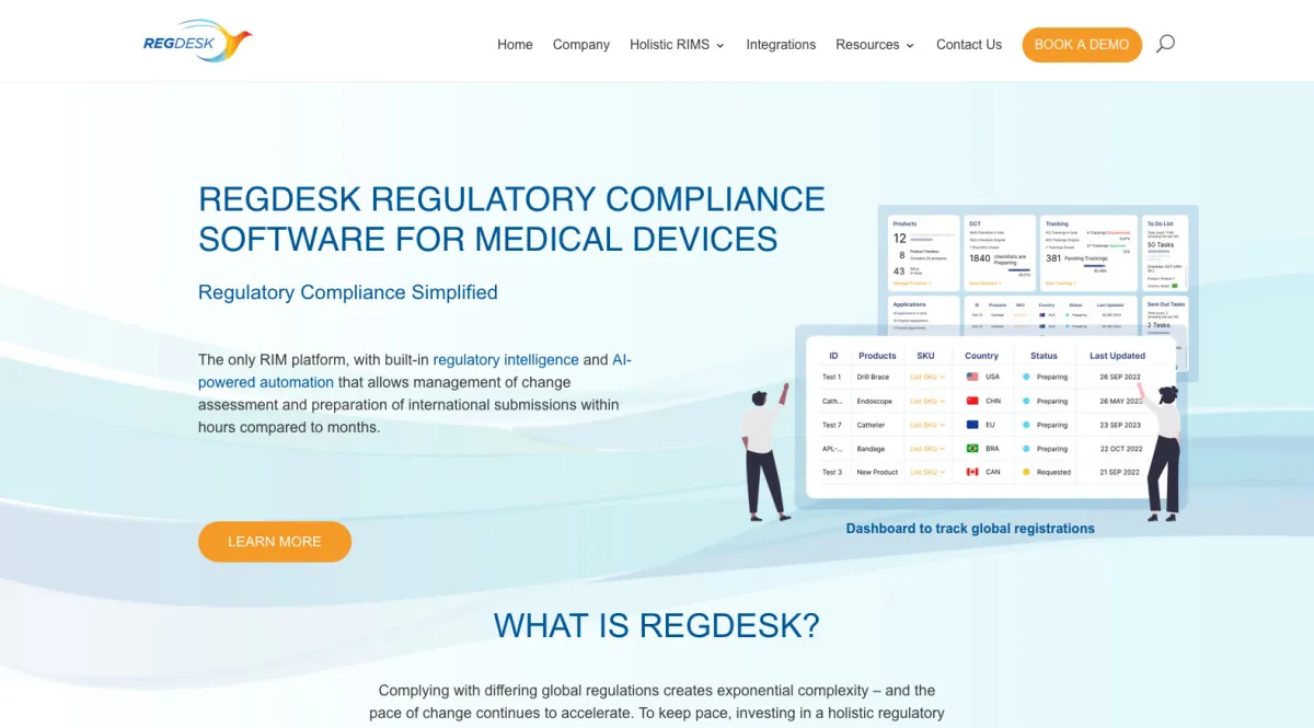 Interface RegDesk : image, ergonomie, alternatives