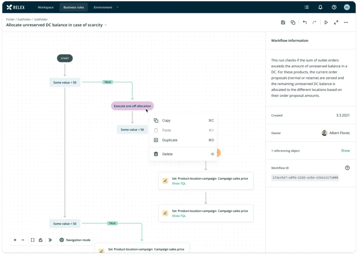 Notre avis sur RELEX : un logiciel de gestion des stocks et de l'inventaire à découvrir