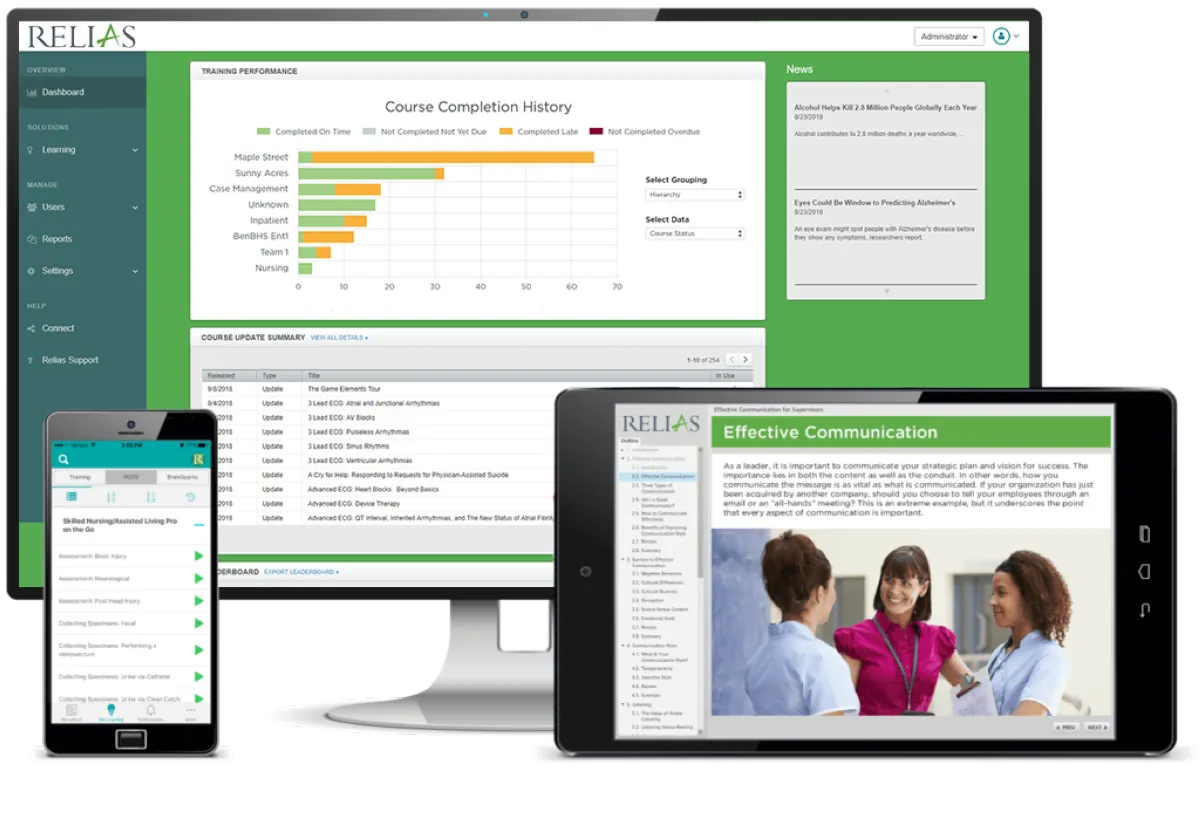 Notre avis sur Relias : un logiciel LMS (learning management system) à découvrir
