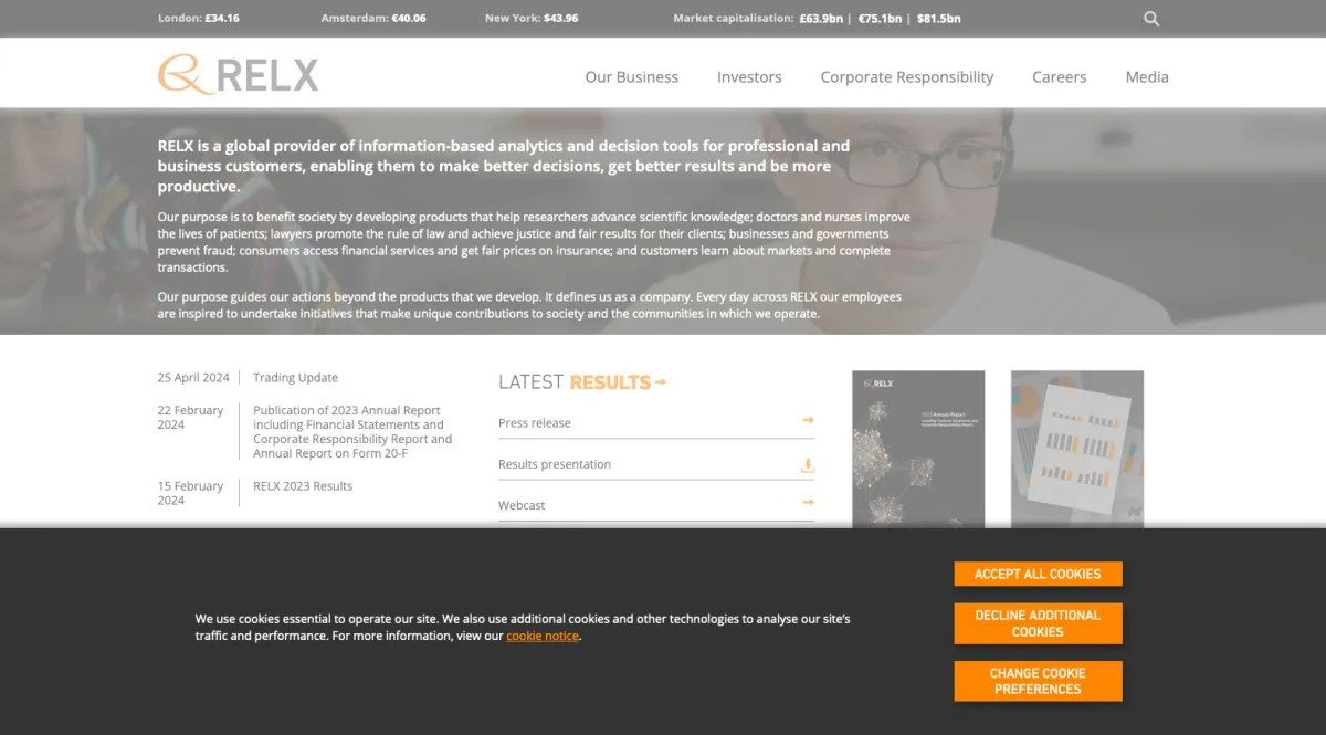 Notre avis sur RELX : un progiciel à découvrir