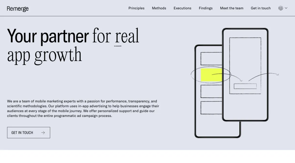 Interface Remerge : image, ergonomie, alternatives