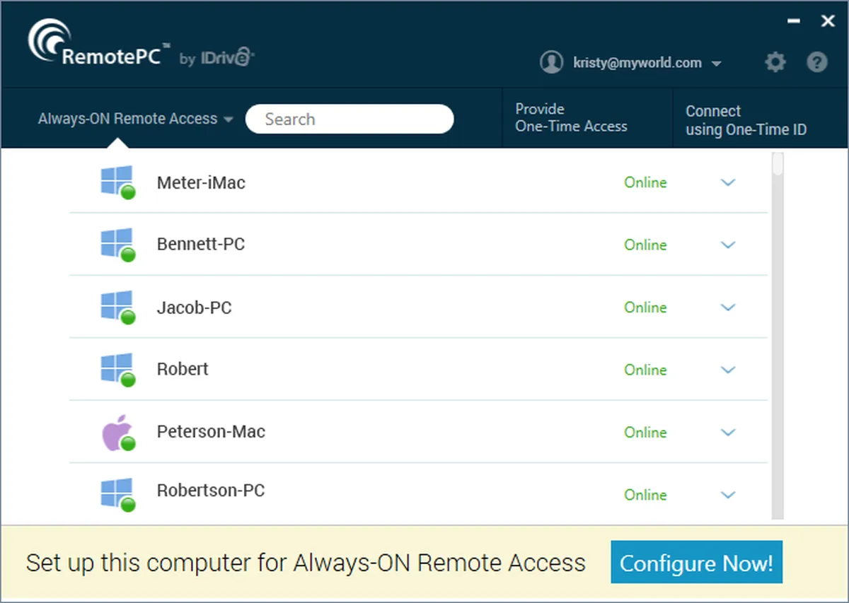 RemotePC: avis sur le logiciel d'assistance à distance (remote support): fonctionnalités, avantages, inconvénients et tarifs